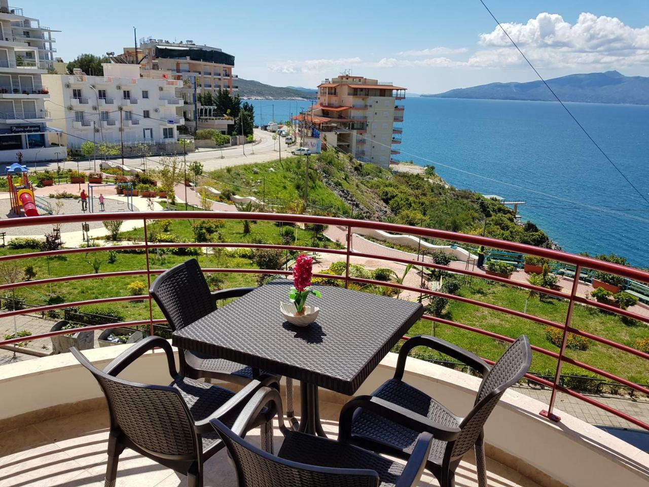Apartment Of Beautiful Dreams Over The Sea Саранда Экстерьер фото