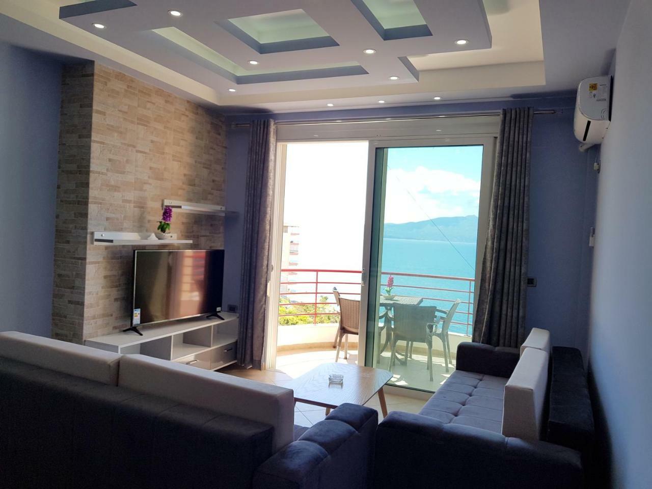 Apartment Of Beautiful Dreams Over The Sea Саранда Экстерьер фото